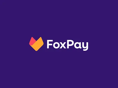 Fox Pay - payment, wallet logo design animal billfold branding finance finance logo fintech fold fox logo foxpay logo mark mascot modern logo pay payment payment logo tech technology wallet