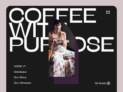 Coffee Shop Website Desktop black coffee clean clear coffee coffee culture coffee shop dark coffee design desktop desktop website minimalistic shop stylish ui ux web website