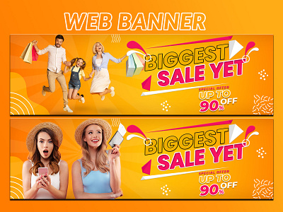 Sale web banner ad banner ads adwords animated banner banner branding design display ads facebook post google ads graphic design illustration instagram post logo new year sale sale banner ui vector web ads web banner