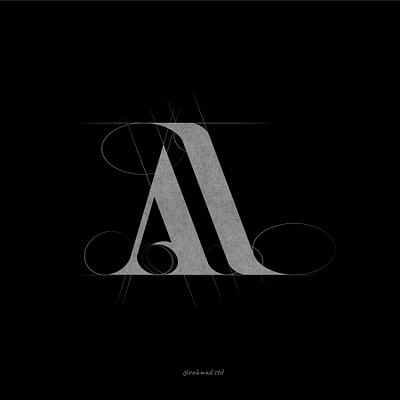 Letter AA logo branding desain design ikon illustration ilustrasi logo merek ui vektor