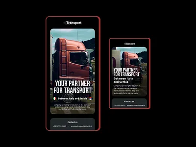 Landing Responsiveness Exploration car design landing landing page logistic mobile mobility responsive responsiveness smartphone transport transportations ui ux