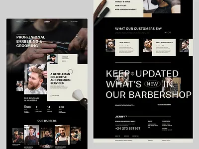 Jeff's Barbershop💈 wordpress