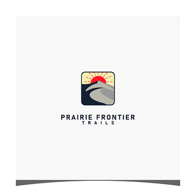 Trails logo design abstatct logo design flatlogo illustration letter logo logo logo design minimal minimalist logo sun trail logo