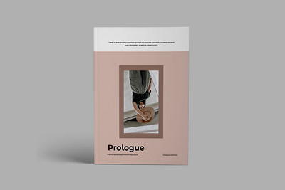 Prologue Brochure a4 brochure template catalog clean creative brochure design flyer graphic design illustration indesign indesign brochure indesign print letter magazine multipurpose print print template printable promotion template