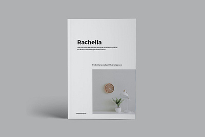 Rachella - Brochure a4 brochure indesign brochure template catalog clean creative brochure design flyer graphic design illustration indd indesign letter magazine multipurpose print print template printable promotion template