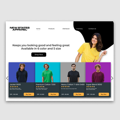 Web designer landing page app design ui ux