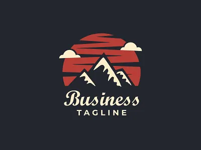 Outdoors mountain logo black branding camp camping camping ground logo cloud ground hiking hiking logo hill hill logo logo mount mountain mountain logo mountains orange logo outdoors outdoors logo tracking