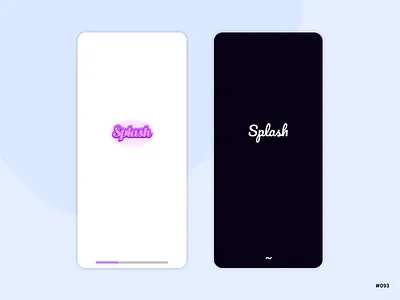 Splash Screen - Daily UI 093 093 93 daily ui daily ui 093 dailyui dailyui006 day 093 splash splash screen ui ux web design
