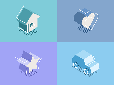3D Icons animation branding car design iconography illustration interaction logo motion ui user interface ux