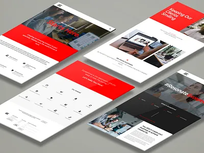 Marketing Agency Website Design branding design design studio graphic design interface marketing marketing agency web web design web layout web marketing web page website website page