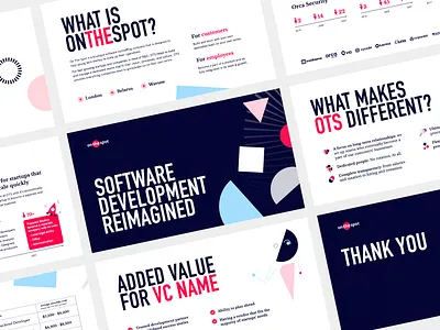 On The Spot Pitch Deck Design design keynote pitch deck pitchdeck power point powerpoint presentation startup
