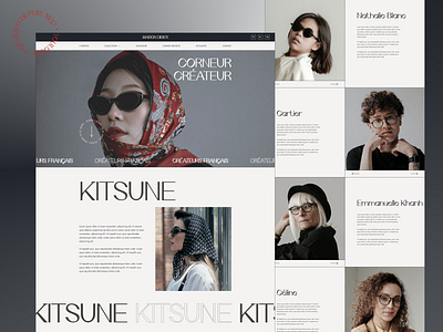 Maison Didier | Eyewear Store Concept adobe xd clean concept dailyui design eyewear fashion glasses minimalist modern playgrounds redesign store ui ux web design wordpress