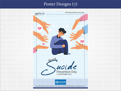 Sucide Prevention Day Poster graphic design poster design sucide awareness day