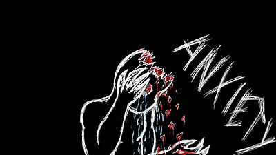 Anxiety design illustration vector