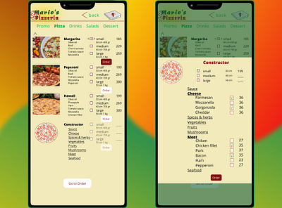 Design of the Food/Drink Menu 043 dailyui design fooddrink menu menu
