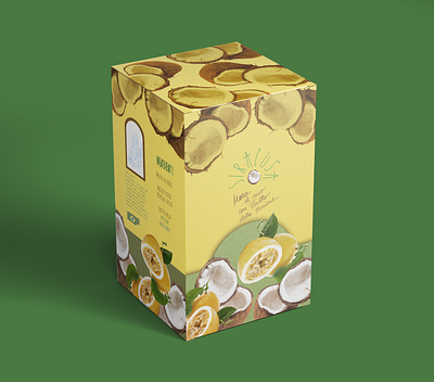 Siracusa - Mousse al Cocco con Frutto della Passione branding graphic graphic design