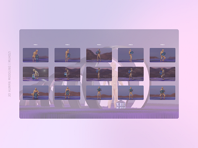 Human Purple - 3D Modeling 3d blender modeling