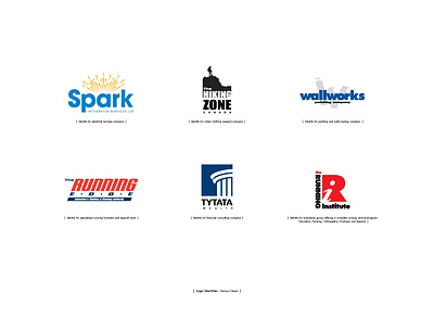 Various logo identities