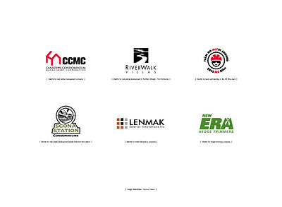 Various logo identities