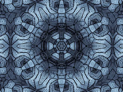 Patterns kaleidoscope mandala 3d branding design graphic design