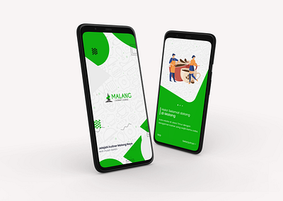 Malang Culinary Lounge mobile app ui