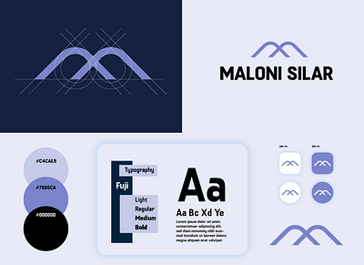 MALONI SILAR asik mahmud hassan branding design icon illstrator illustration logo maloni silar typography vector