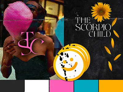 MOOD BOARD branding design graphic design illustration logo mockup mood board moodboard photoshop vector