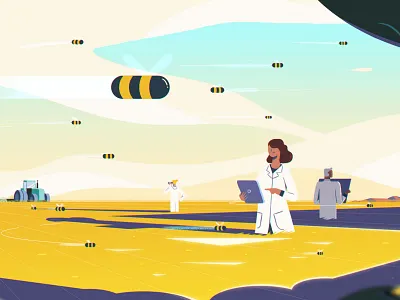 Field Work illustration