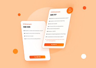 Subscription Plans Card UI Design payment plan purchase subscribe subscription ui design website design