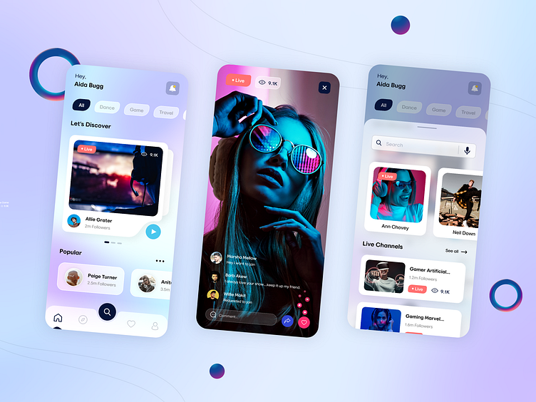 Vibe App Screenshot