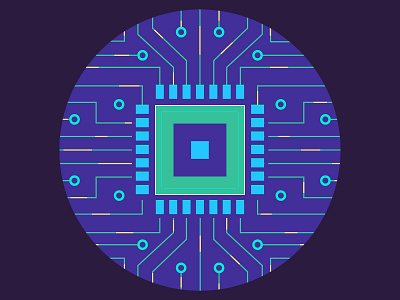 Circuits illustration