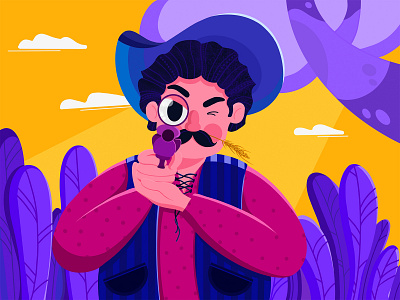 Illustration✨ 3d art artist avatar branding character design digital paint draw graphic design illustration logo paint procreate ui vector