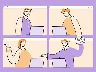 Google meet! branding colour colour palette design flat art illustration illustrator logo ui vector