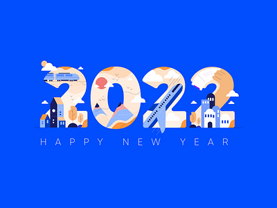 2022-Happy new year 2022 2022illustration artwork character character design design dribbble flat flat design flatdesign flatillustration illustration illustration art illustrator landingpage logo newyear ui uiux webdesign