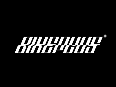 Bikeplus calligraphy font lettering logo logotype typography