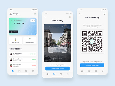 P2P Payment App banking design finance fintech freelancer money moneytransfer p2p payment paymentapp transfer ui uidesign uiux uxdesigner