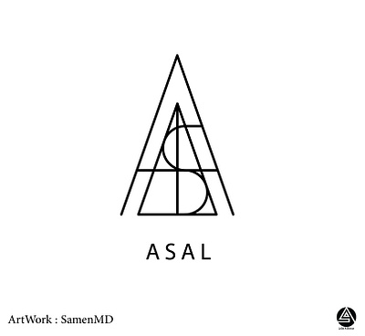 Logo design for Dr.Asal brand branding design doctor graphic design illustration illustrator logo personal vector