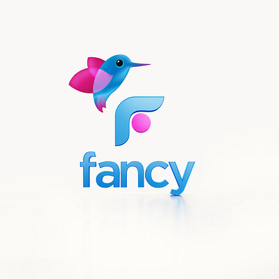 fancy brand hero 3d branding character illustration logo