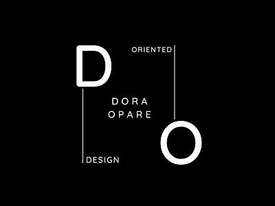 DORA OPARE design logo