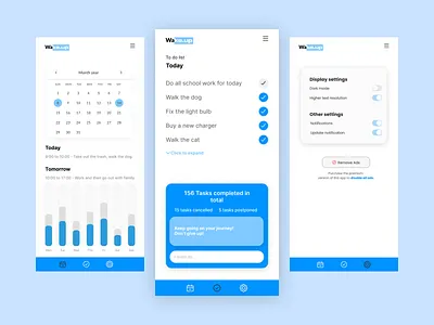 Scheduling App - Design Concept adobe xd app app design concept design figma illuustrator main page mobile mobile design schedule ui ux ux design