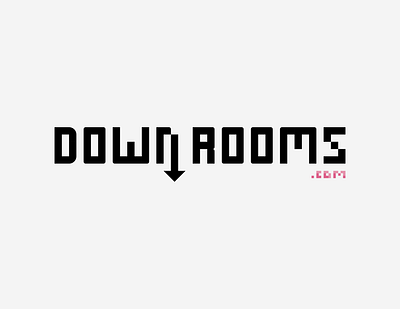 Downrooms.com graphic design logo