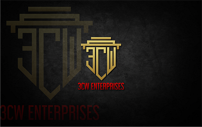 3CW Enterprise Emblem Design emblem design enterprise logo vector