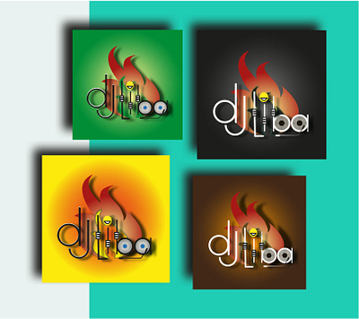 Logo for DJ bestlogo branding design dj flat illustration logo logomaker vector