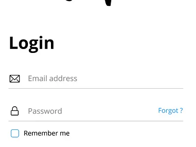 Simple on boarding screen clean figma login onboarding signup ui ux