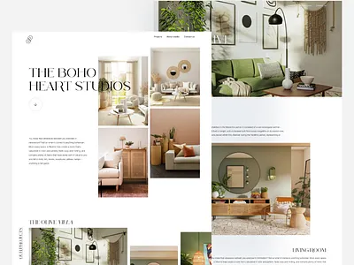 Architecture Studio - Website Design agency architecture architecture studio creative design agency design studio home page interior landing page minimal portfolio property real estate studio ui website website design