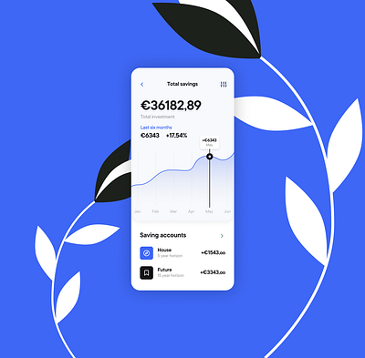 Tulip: Financial Planner app design fintech ux