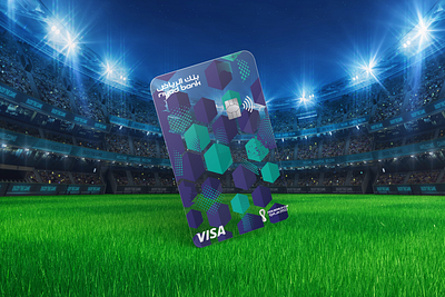 Visa Riyad Bank World Cup 2022 - Suggestion branding design graphic design vector