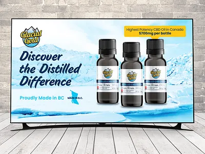 Digital Advertisement for Cannabis Company cannabis cannabis advertisement cannabis design cbd design design digital advertisement graphic design