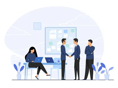 Flat Character Illustration branding design flat illustration graphic design illustration ui ux vector
