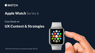 UX Content & Strategy Apple Watch - Case Study apple apple watch blog design branding casestudy content design flat illustration learning logo minimal smart watch ui userexperience ux web website